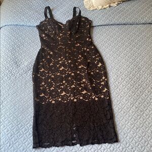 H&M Black Lace Dress